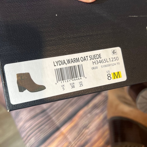 Naturalizer Womens Lydia Brown Ankle Boots Shoes 8 M New with tags - Picture 7 of 12